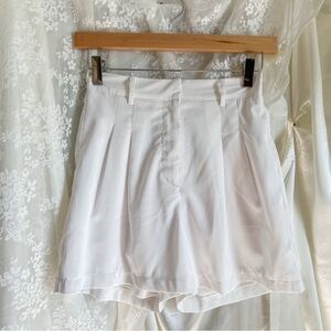 White Princess Polly Hot Shorts